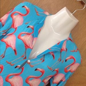 He'rion flamingo dress. Size Euro. 42.  NW…